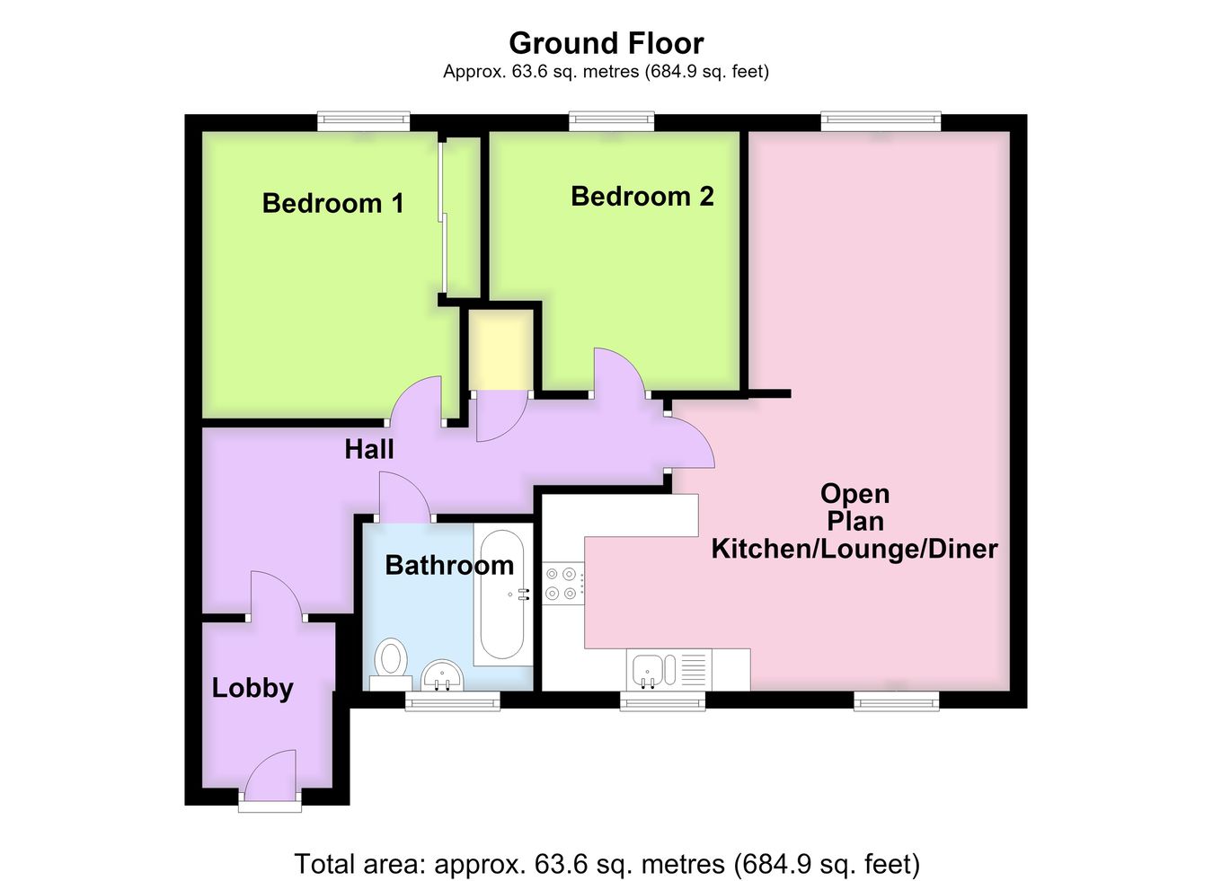 Riverside, Boston floorplan