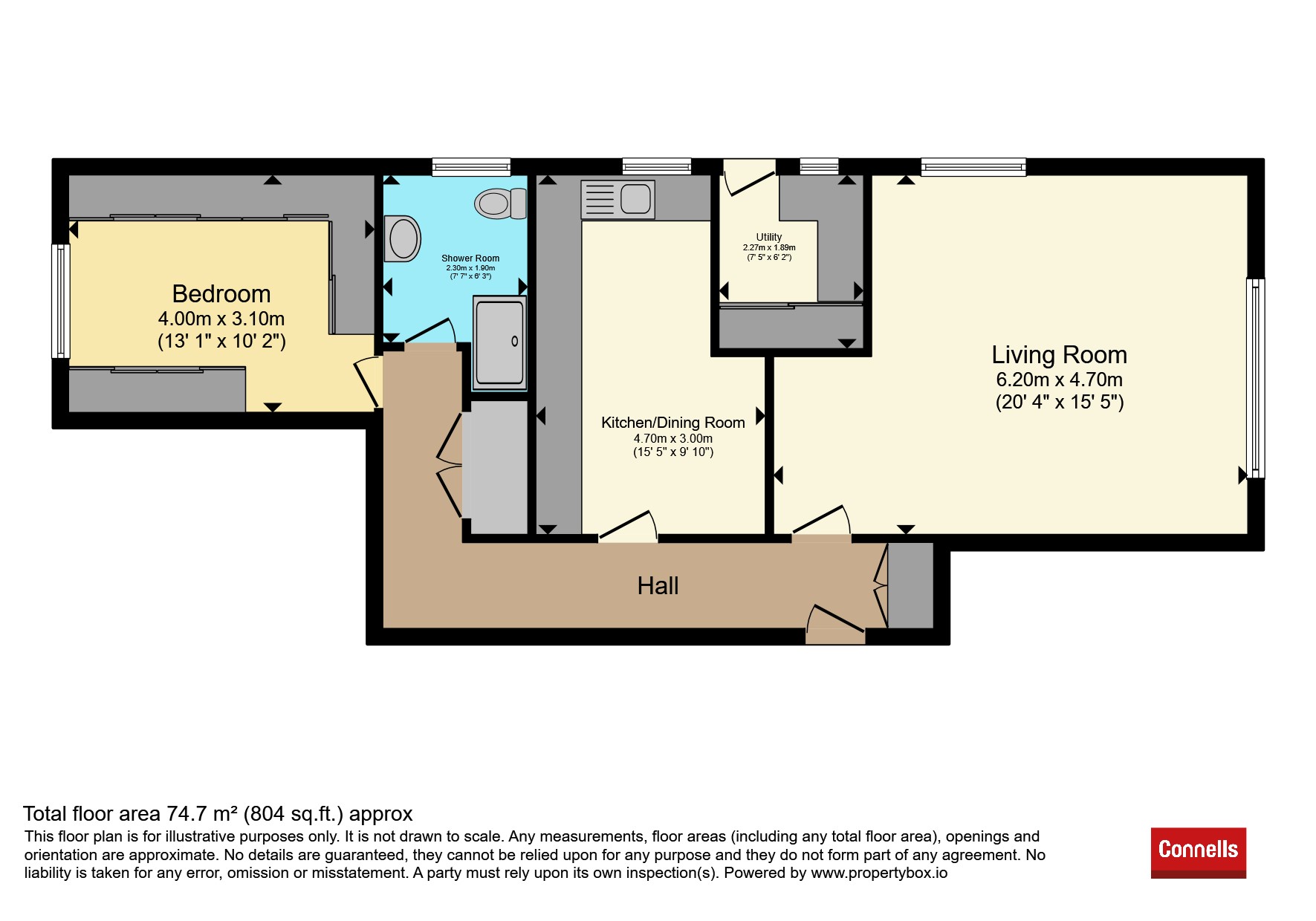 3, Nirvana Court, New Penkridge Road, Cannock floorplan