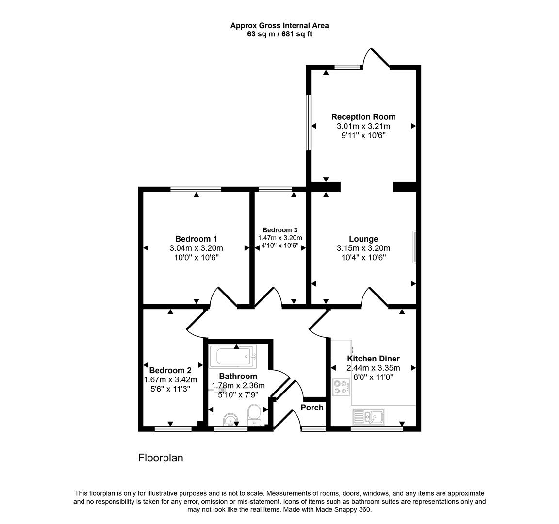 62, Fleming Way, Milford Haven floorplan