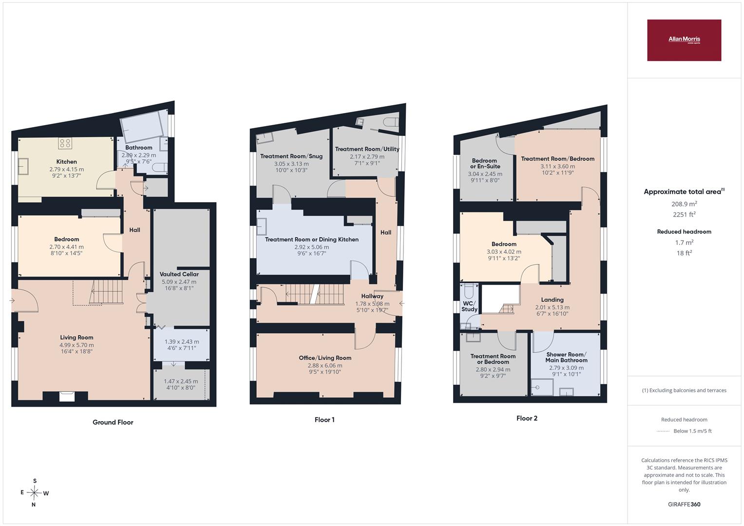 Malvern Surgeries, 64 Worcester Road, Malvern floorplan