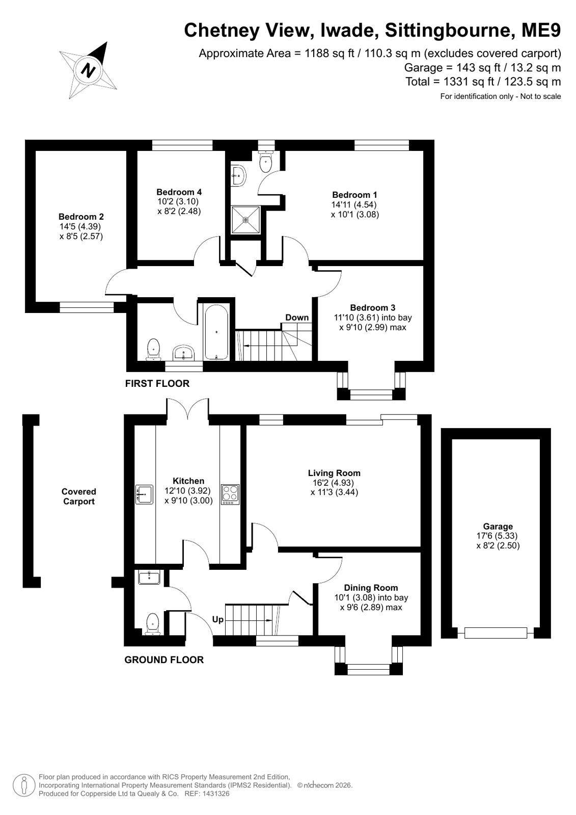 4, Chetney View, Sittingbourne floorplan