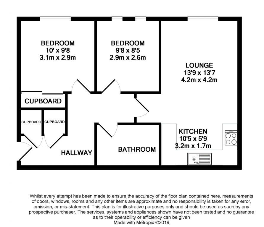 2 Bedrooms Flat for sale in Bell Chase, Aldershot GU11