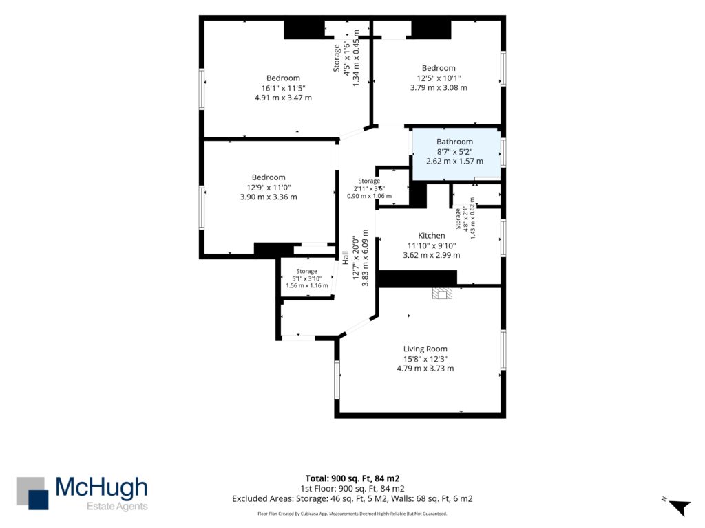 3, St Helena Crescent, Clydebank floorplan