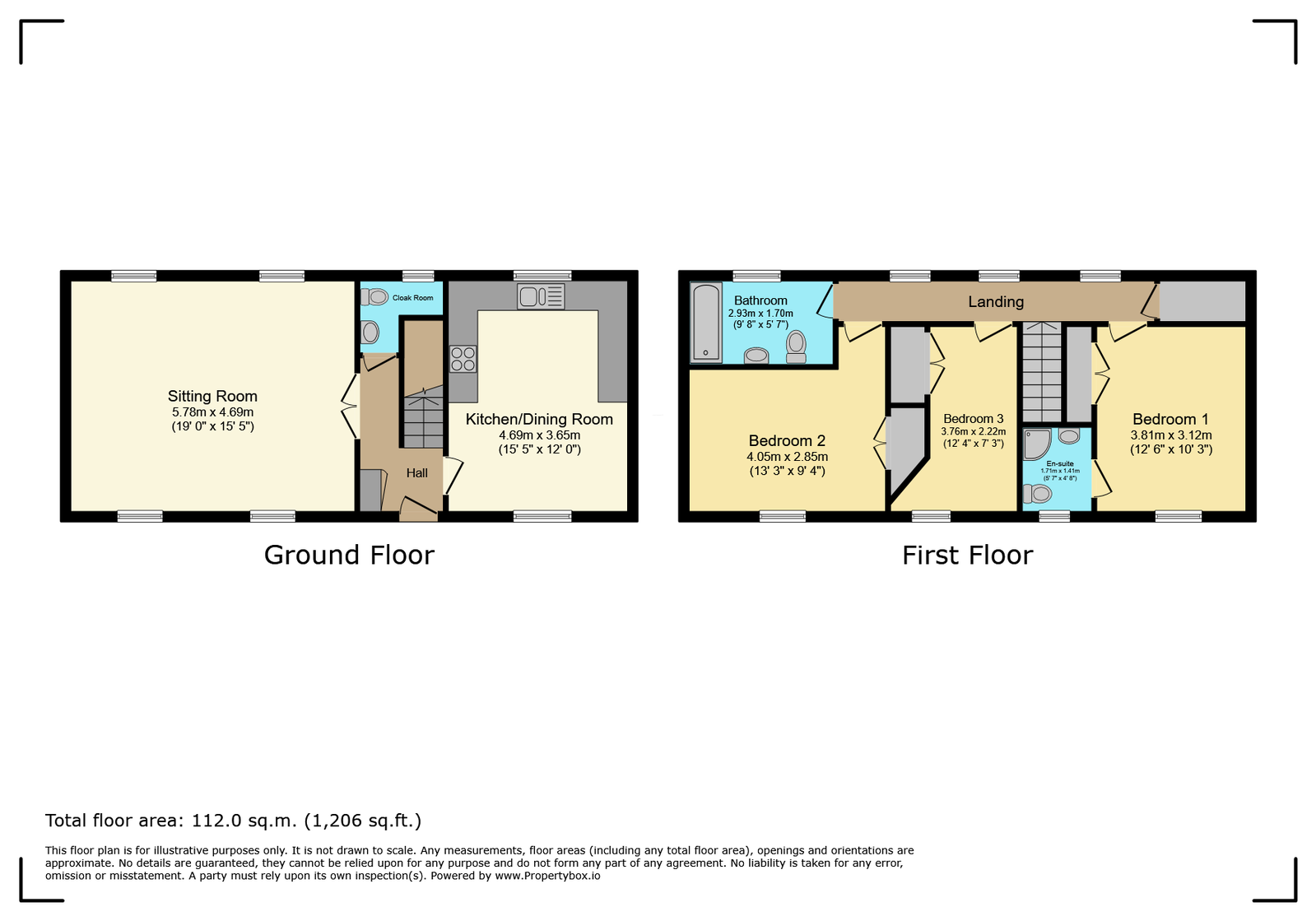 18, St. Georges Court, Trowbridge floorplan