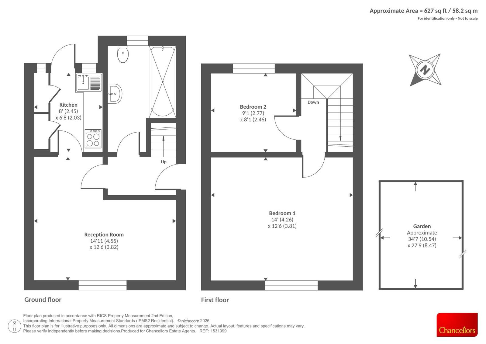 11, Pixey Place, Oxfordshire floorplan