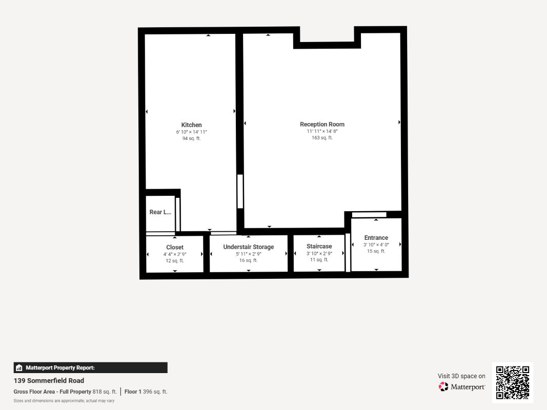 139, Somerfield Road, Walsall floorplan