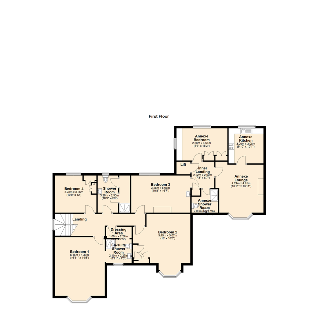 Highbury, 6, Ringley Road, Manchester floorplan