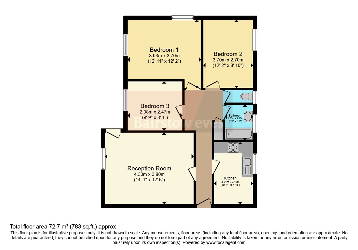 Blaney Crescent, London, E6 floorplan