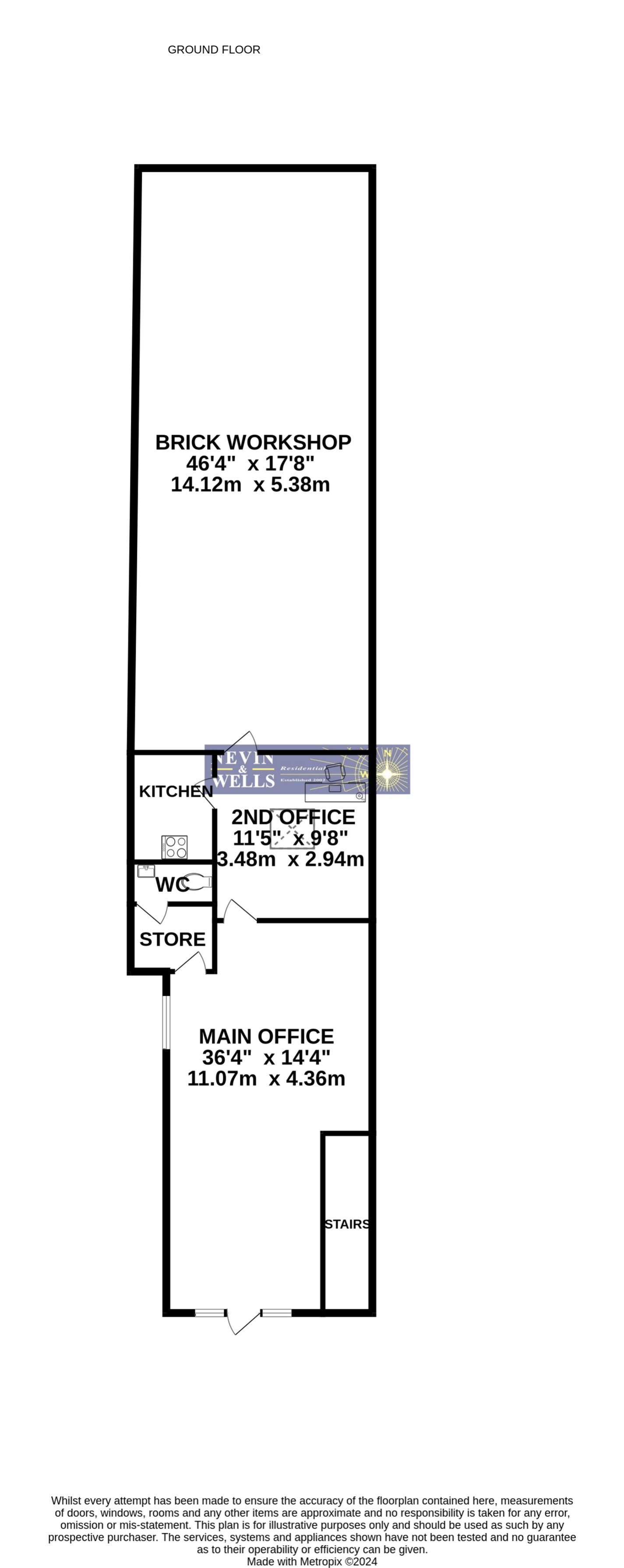 98, Thorpe Lea Road, Egham floorplan