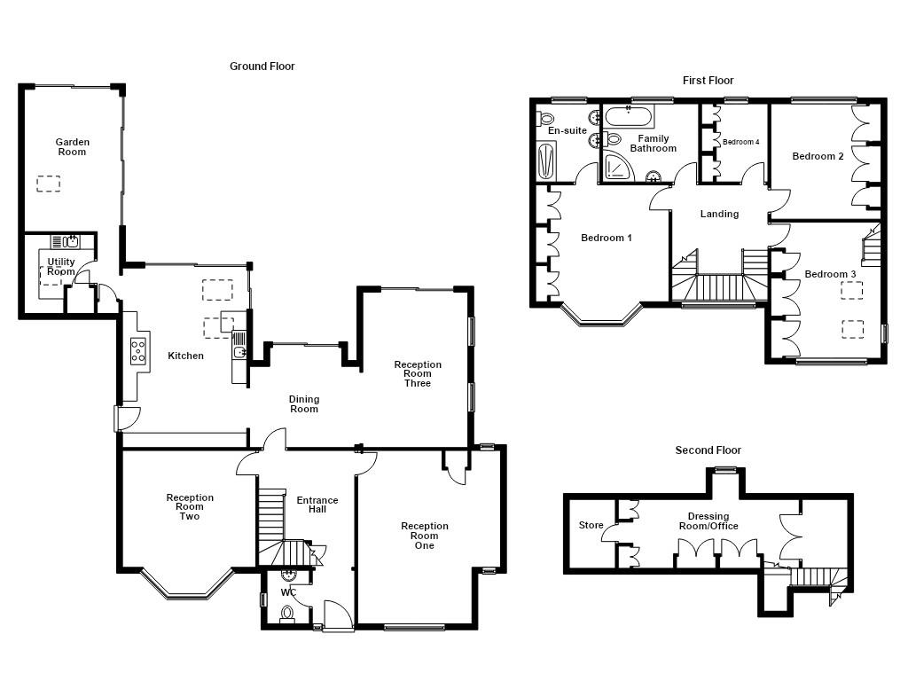 98, Park Road, Manchester floorplan