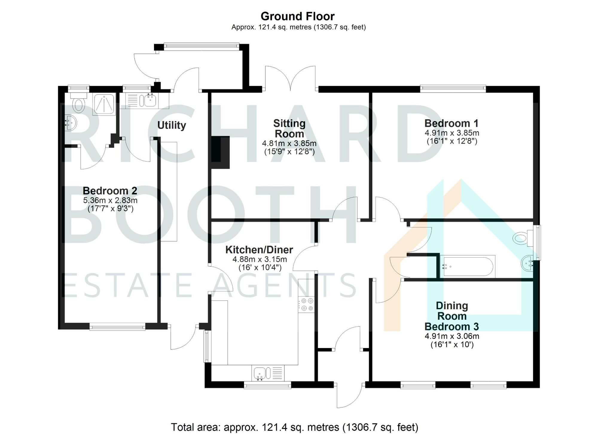 72 Ely Road, Ely floorplan