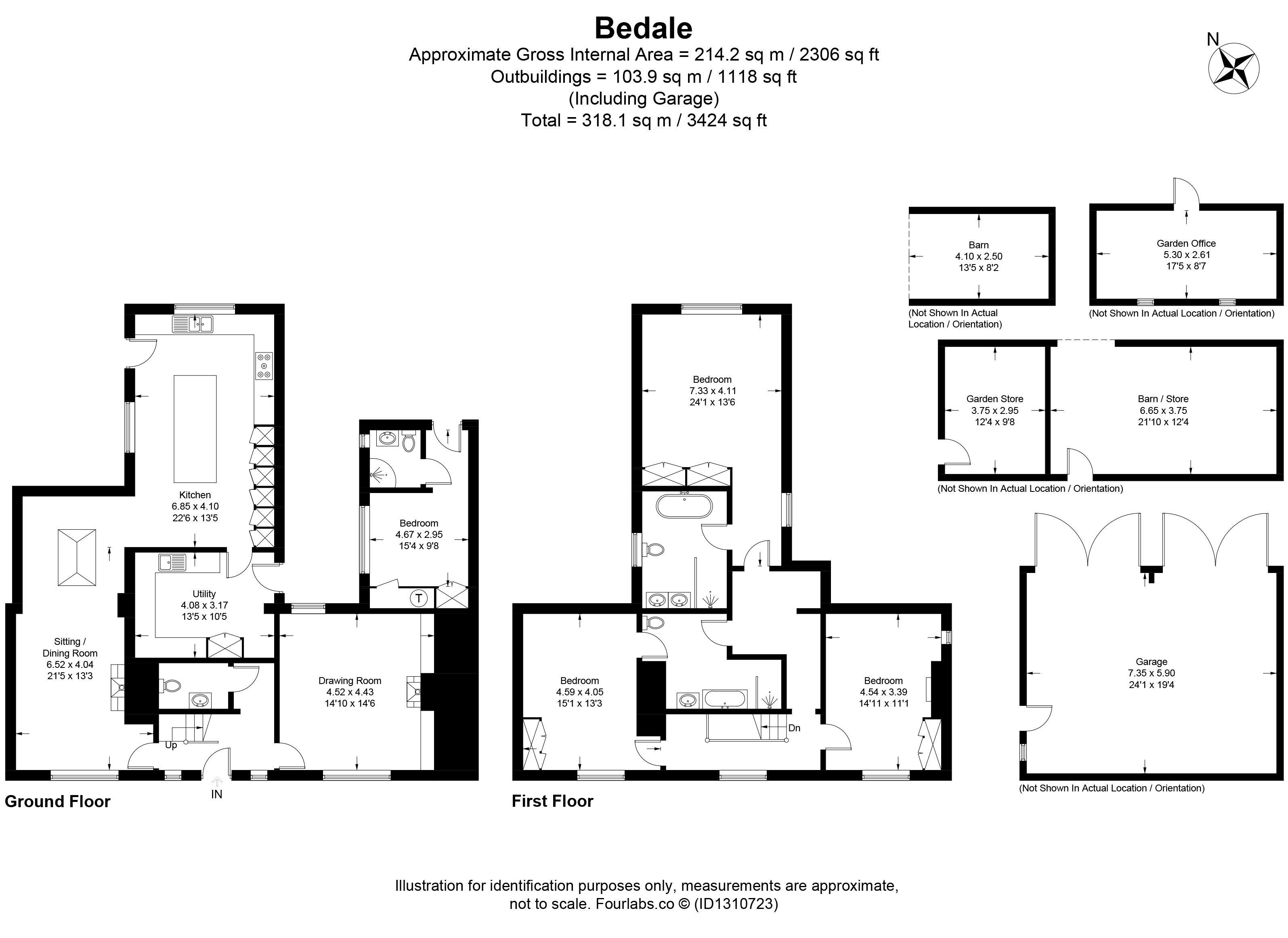 Bedale,, Main Street, Willersey, Nr Broadway floorplan