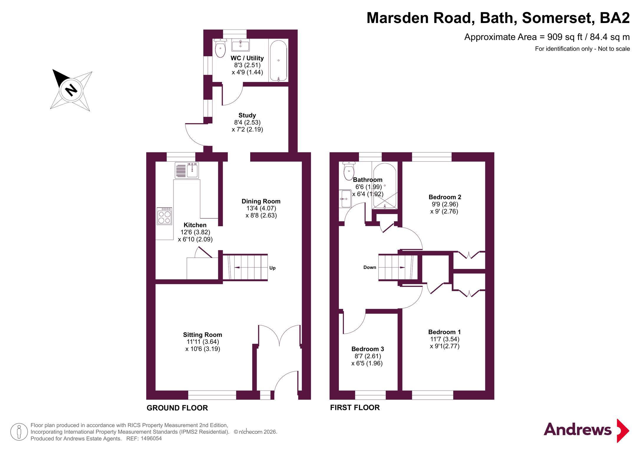 70, Marsden Road, Somerset floorplan