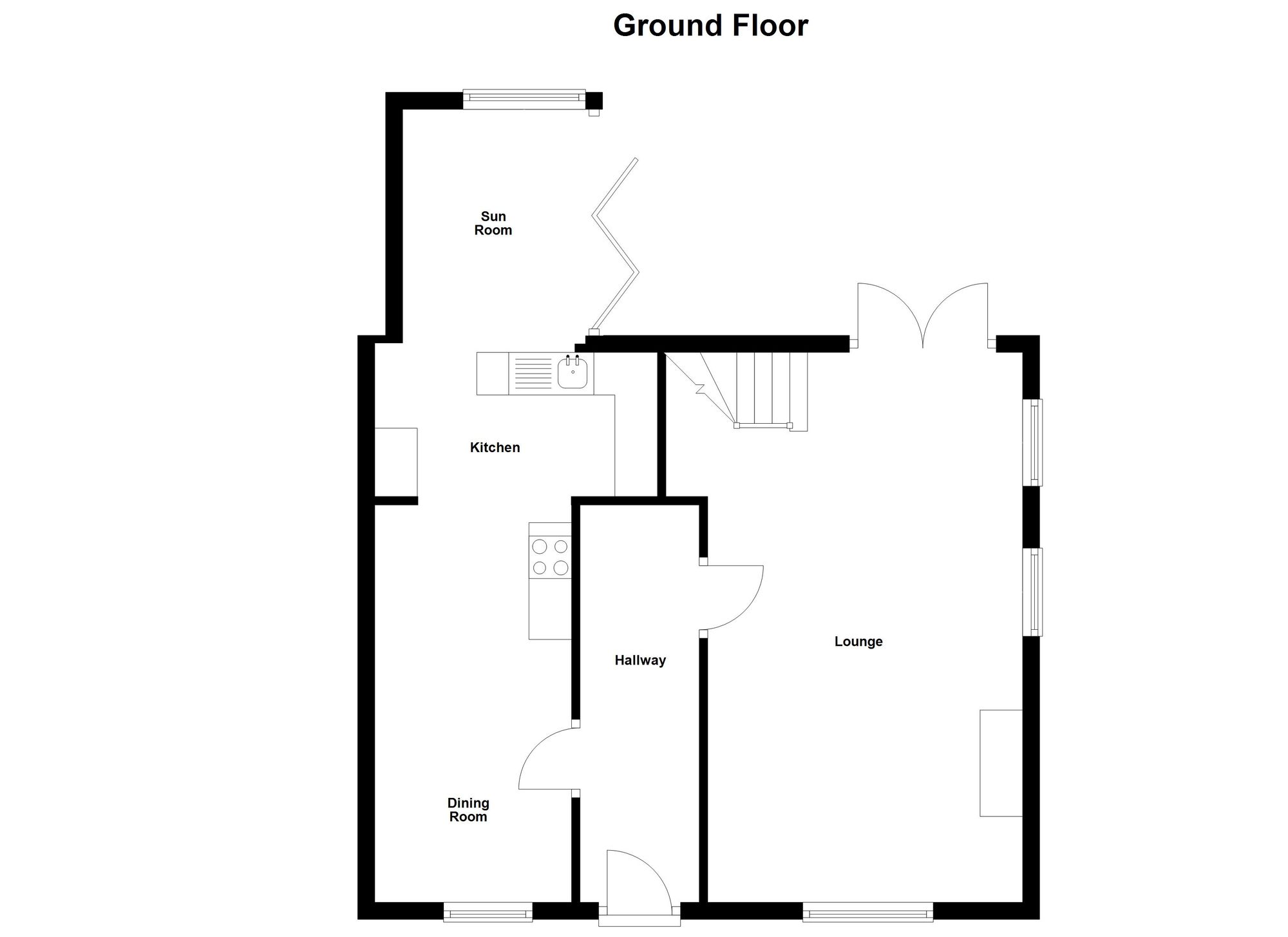 92 Roe Green, Manchester floorplan