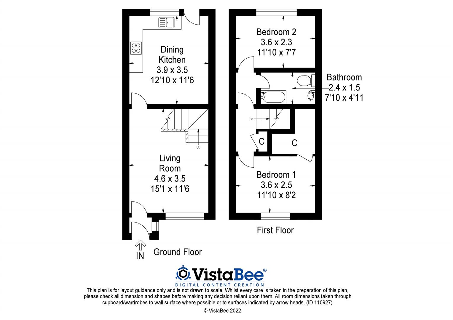 80 Douglas Drive, Dunfermline KY12, 2 bedroom terraced house for sale