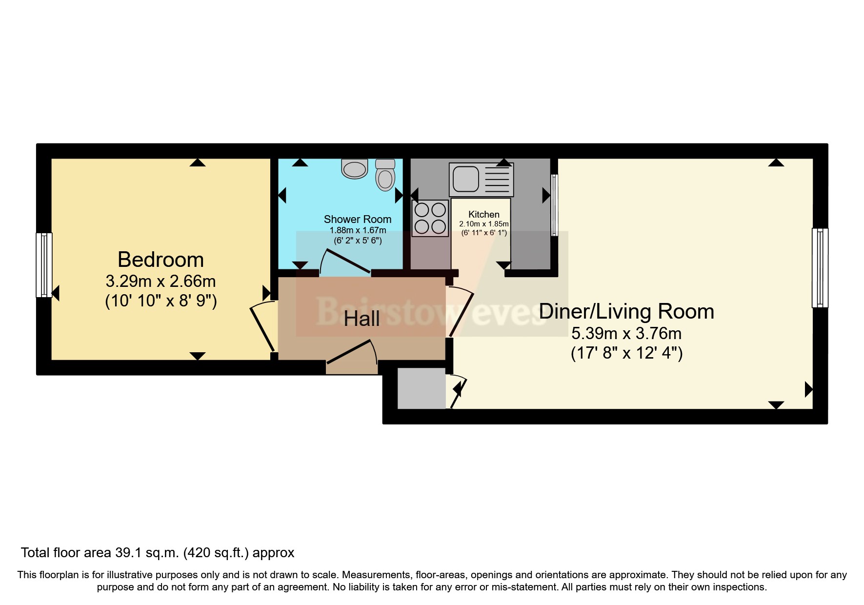 206A,, Ley Street, Ilford floorplan
