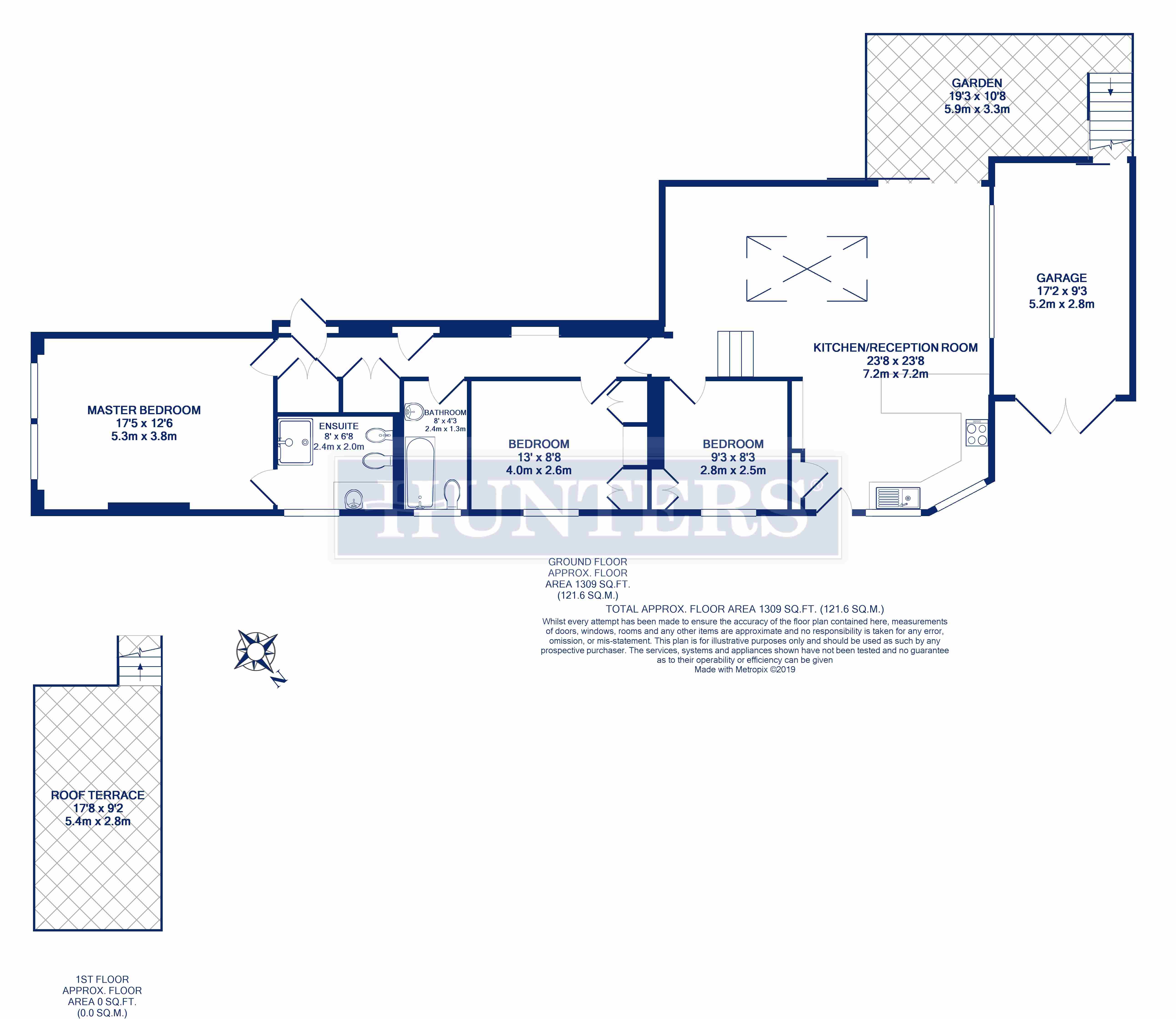 3 Bedrooms Flat to rent in West End Lane, London NW6