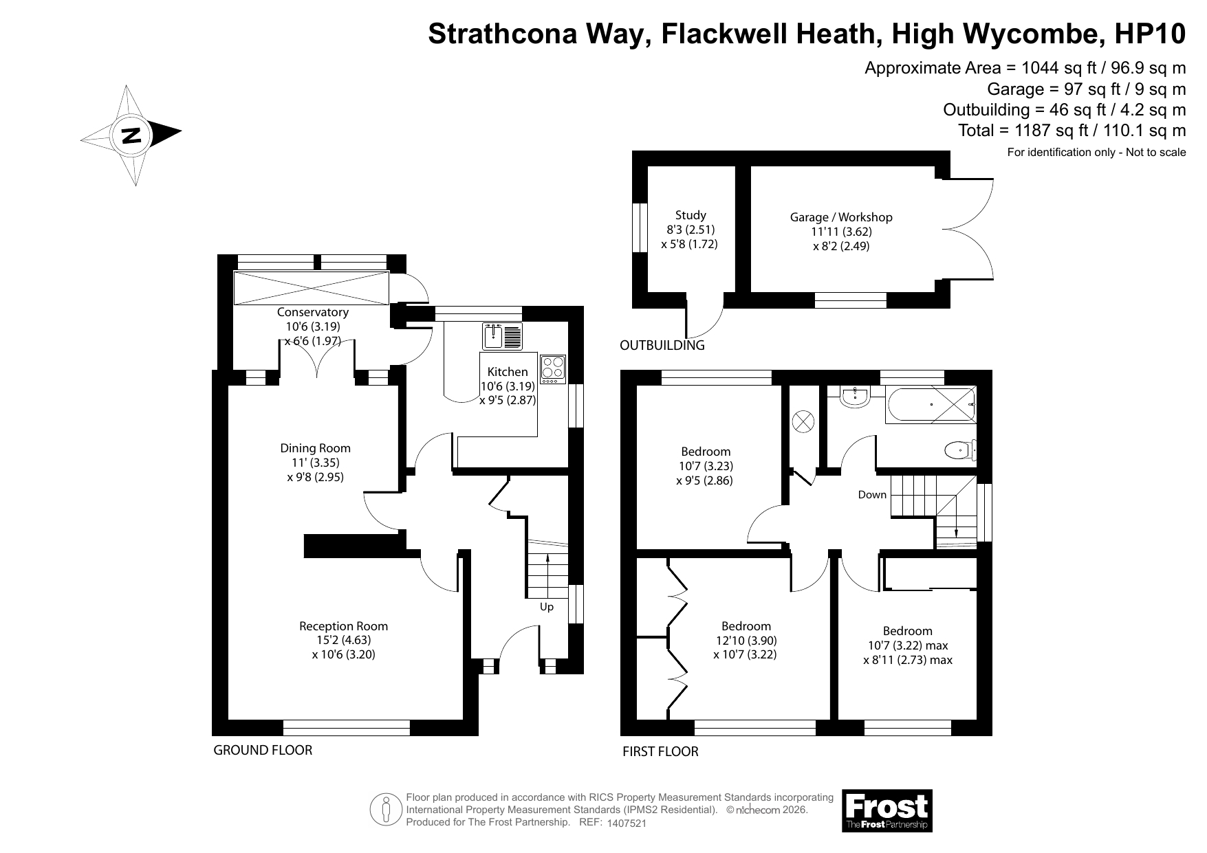 Strathcona Way, Flackwell Heath, High Wycombe, Buckinghamshire, HP10 floorplan