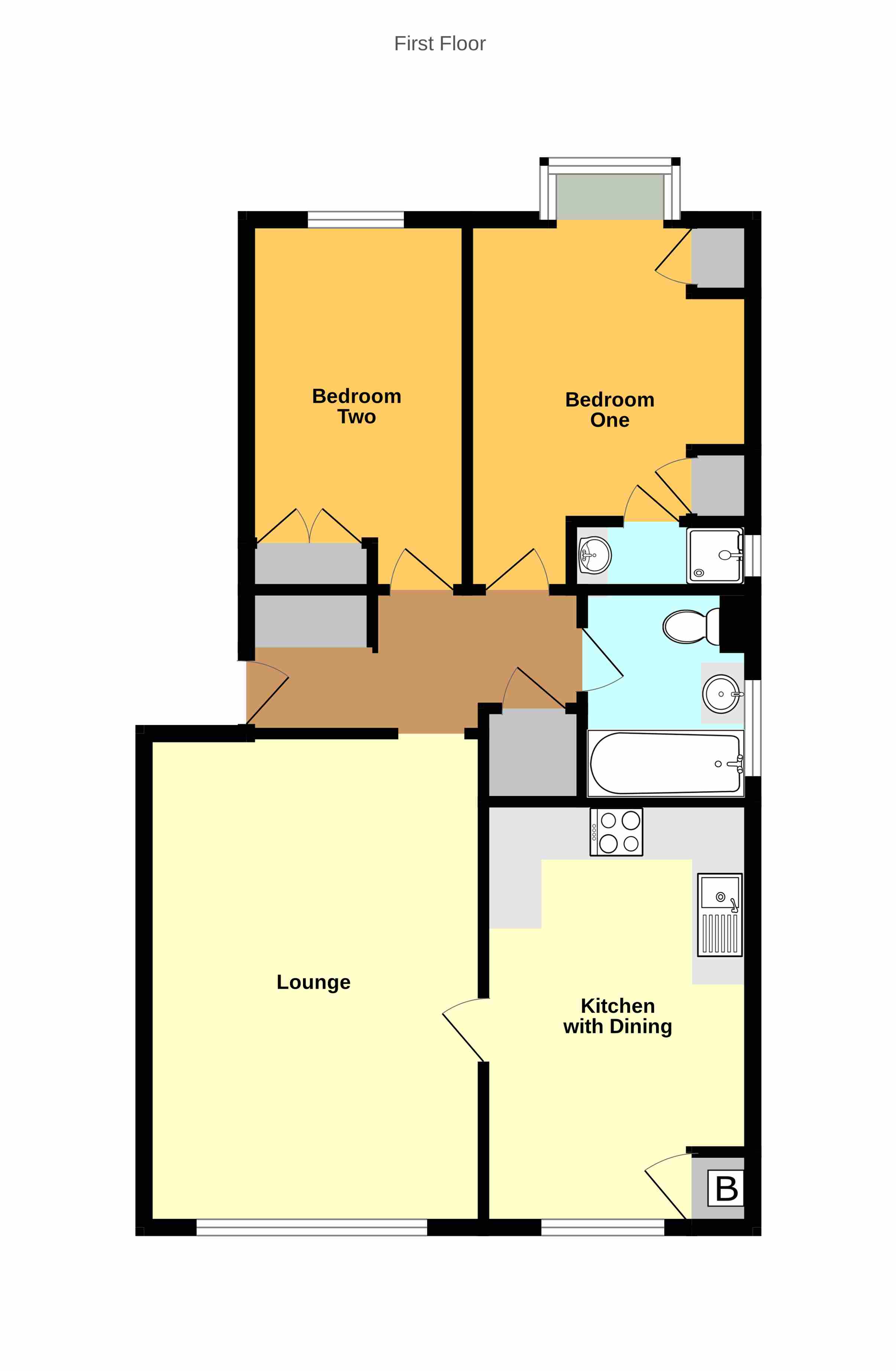 4, Cathedral Court, Cross Keys, Lichfield floorplan