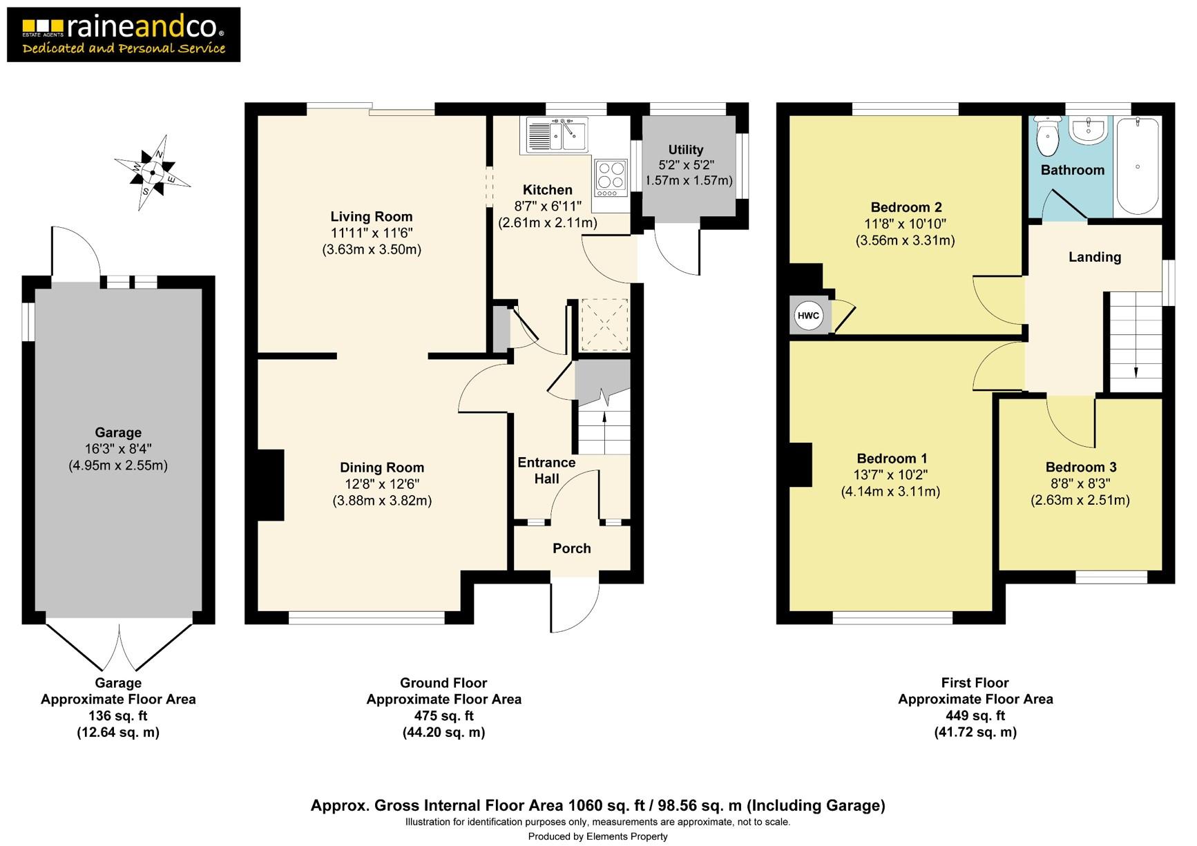 117, Bramble Road, Hatfield floorplan