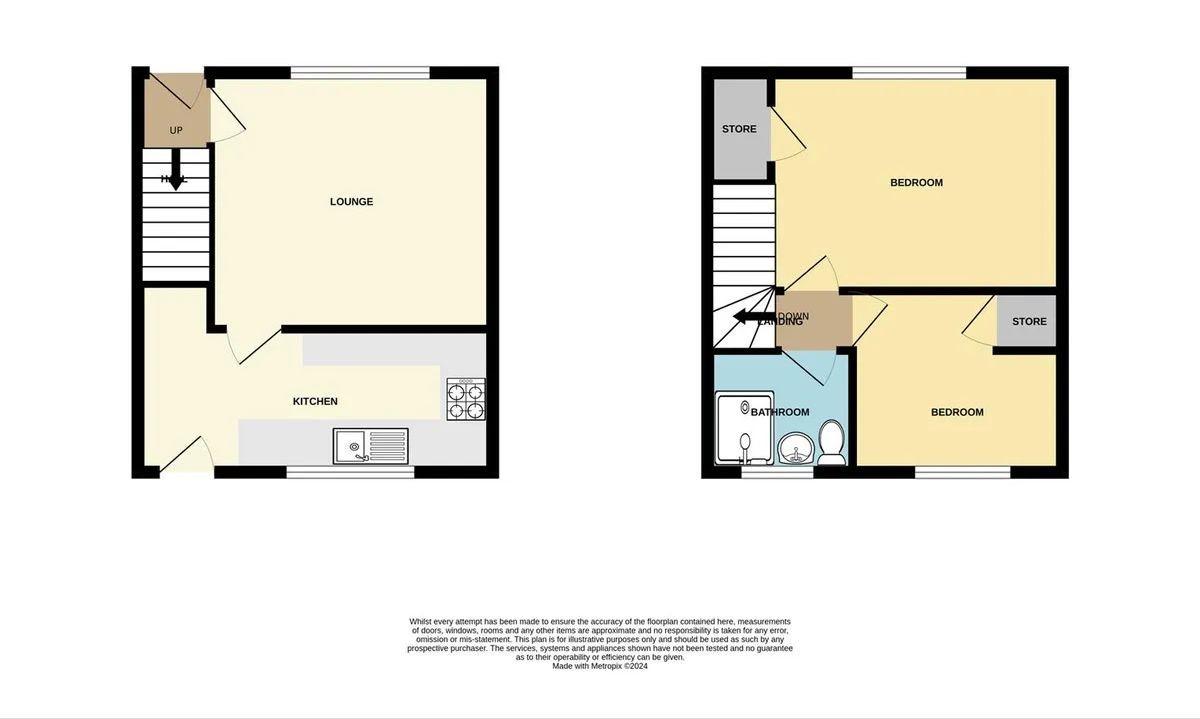 55, Austrey, Nottingham floorplan