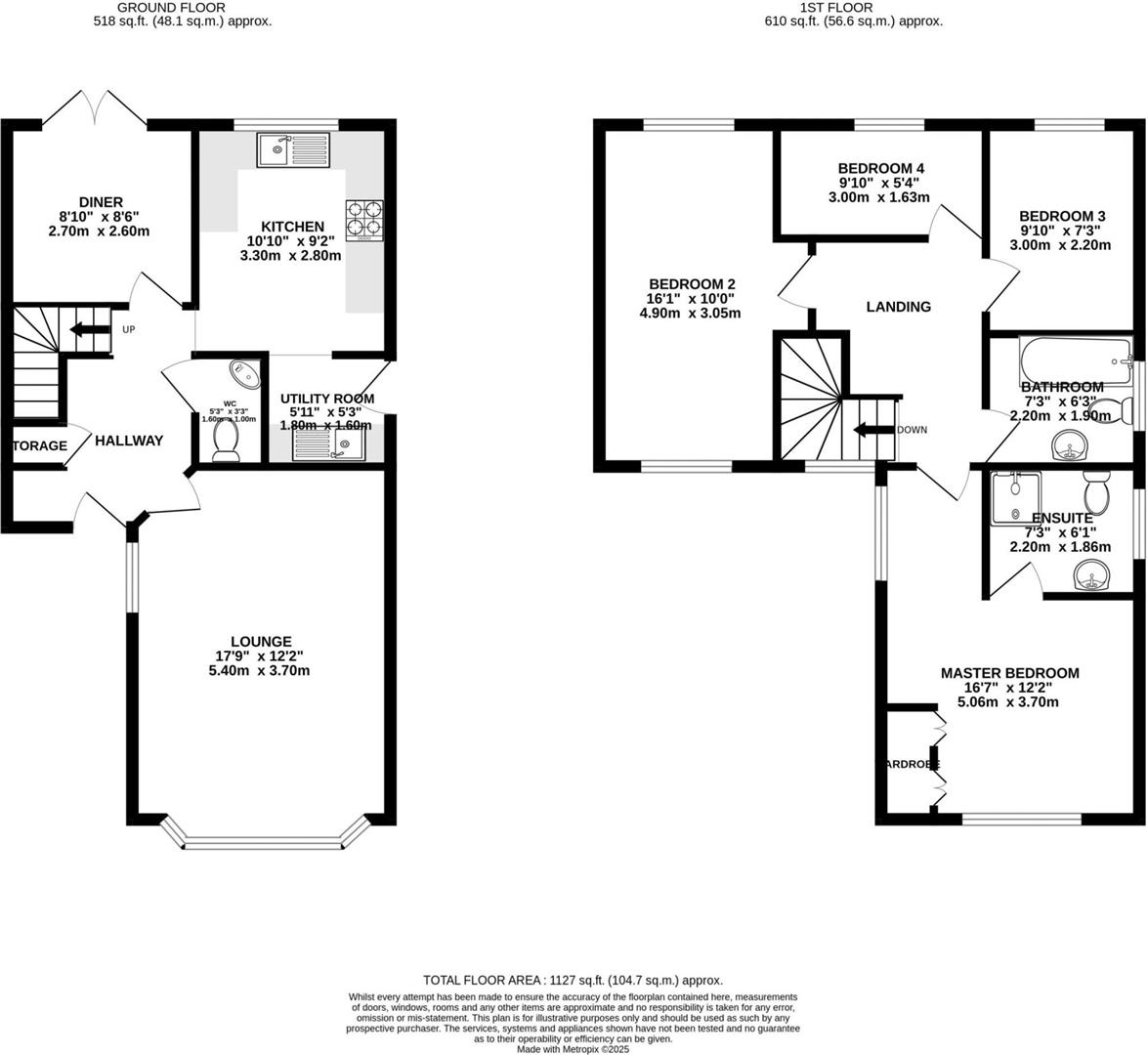 5, River Bank Close, Scunthorpe floorplan