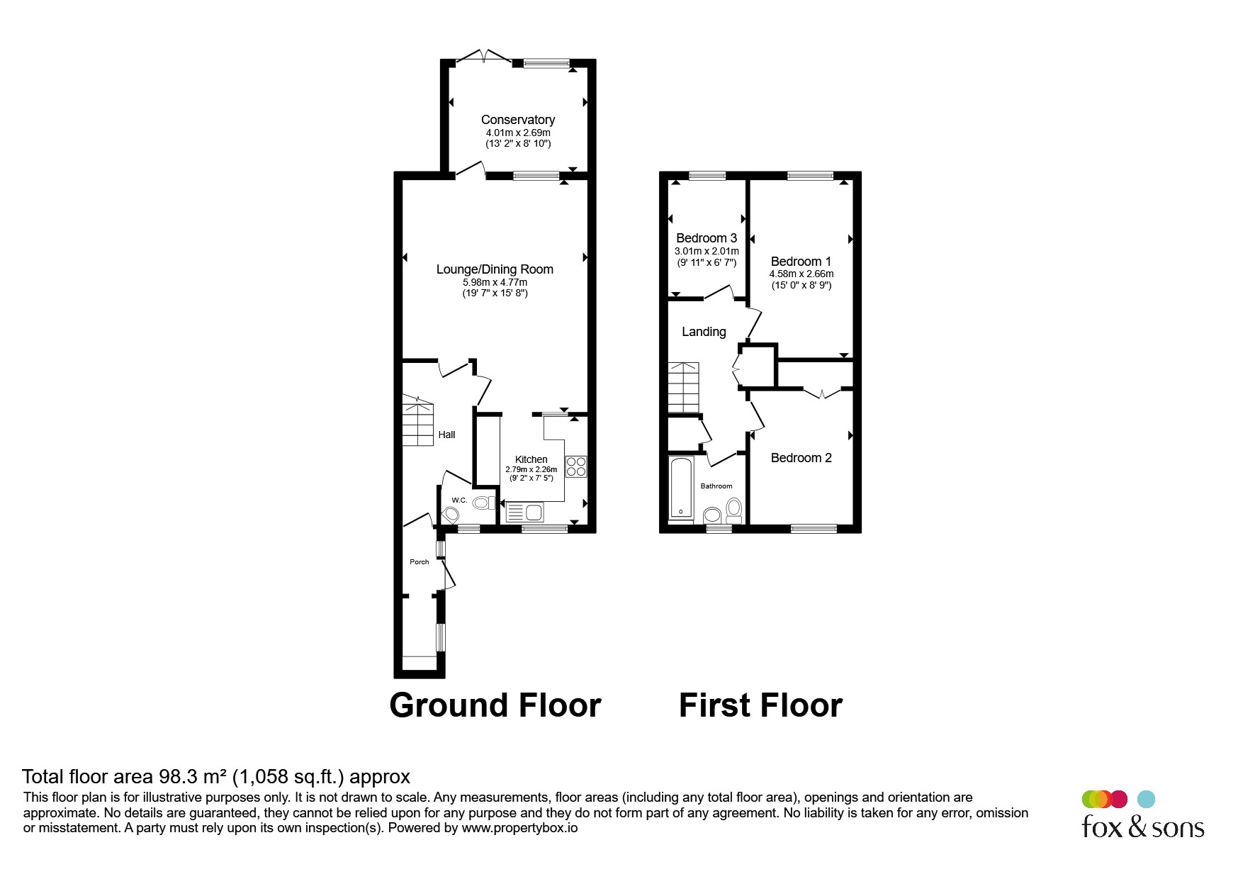 31, Vian Close, Gosport floorplan