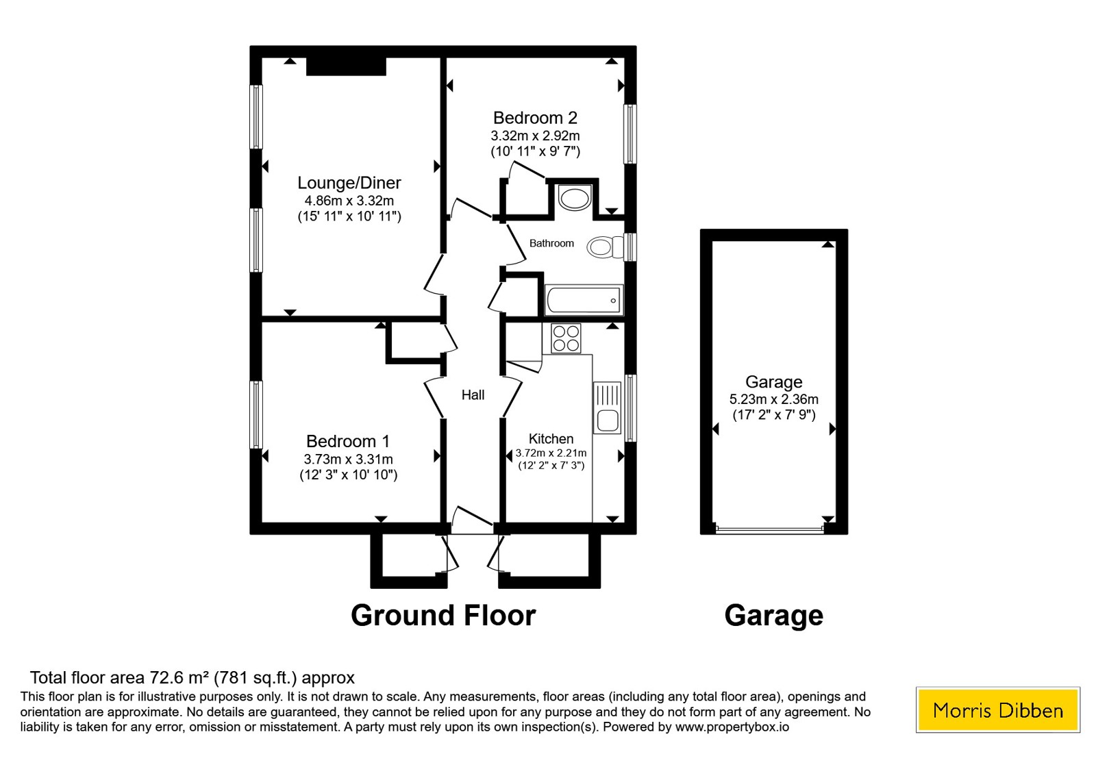 29, Ashdown Road, Eastleigh floorplan