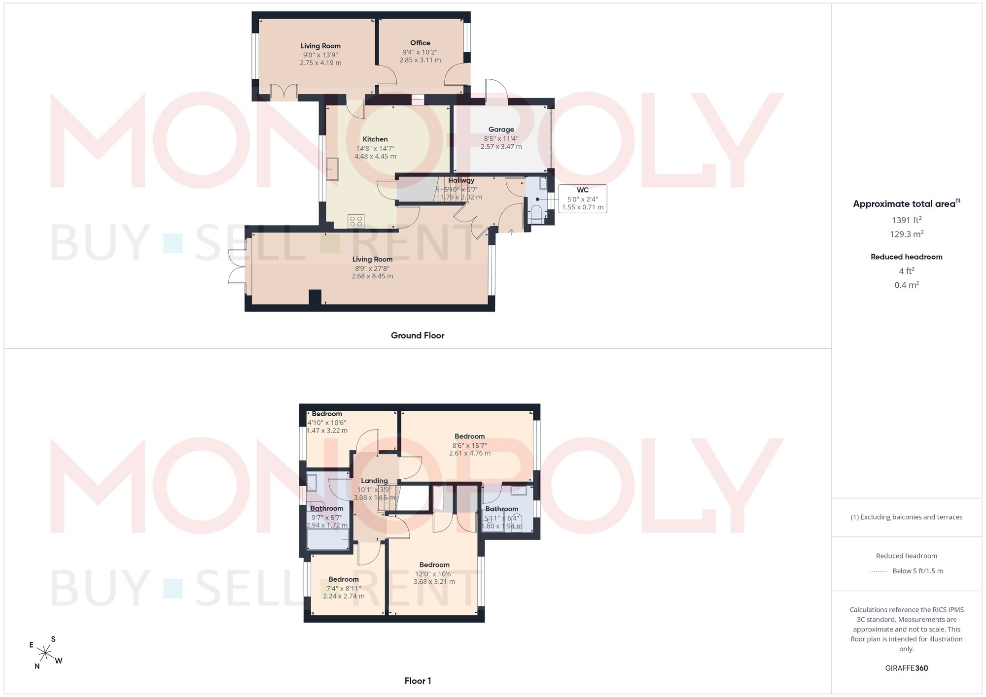 4 Belgrave Court Claypit Lane, Wrexham floorplan