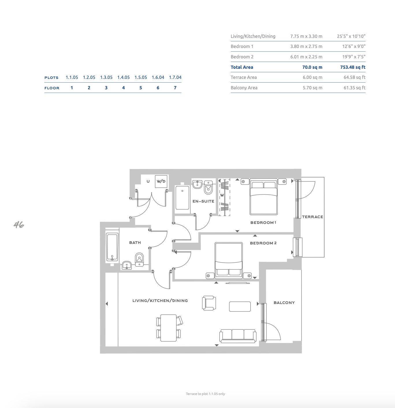 Flat 7, Ashwell House, Healum Avenue, Southall floorplan