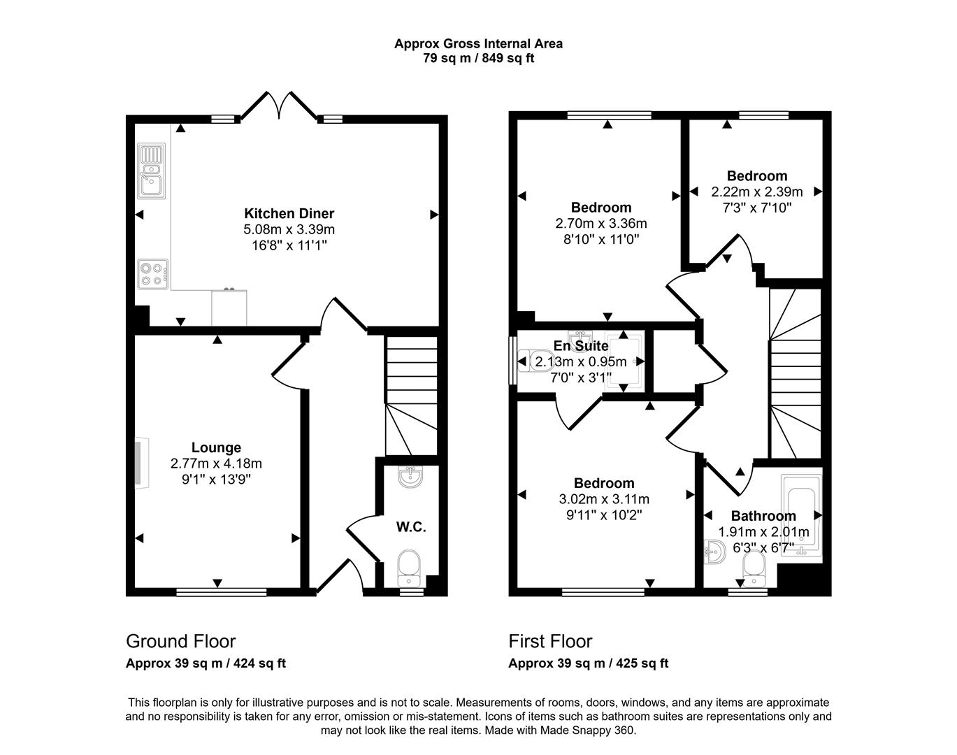 58A, Llannon Road, Llanelli floorplan