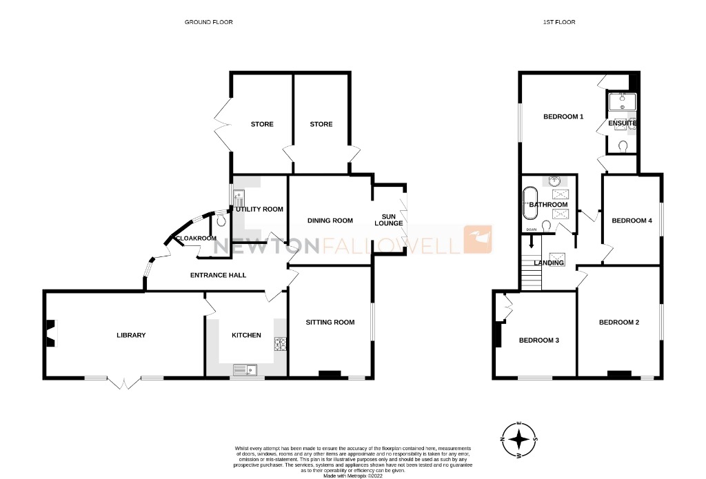 19 High Road, Barrowby NG32, 4 bedroom detached house for sale