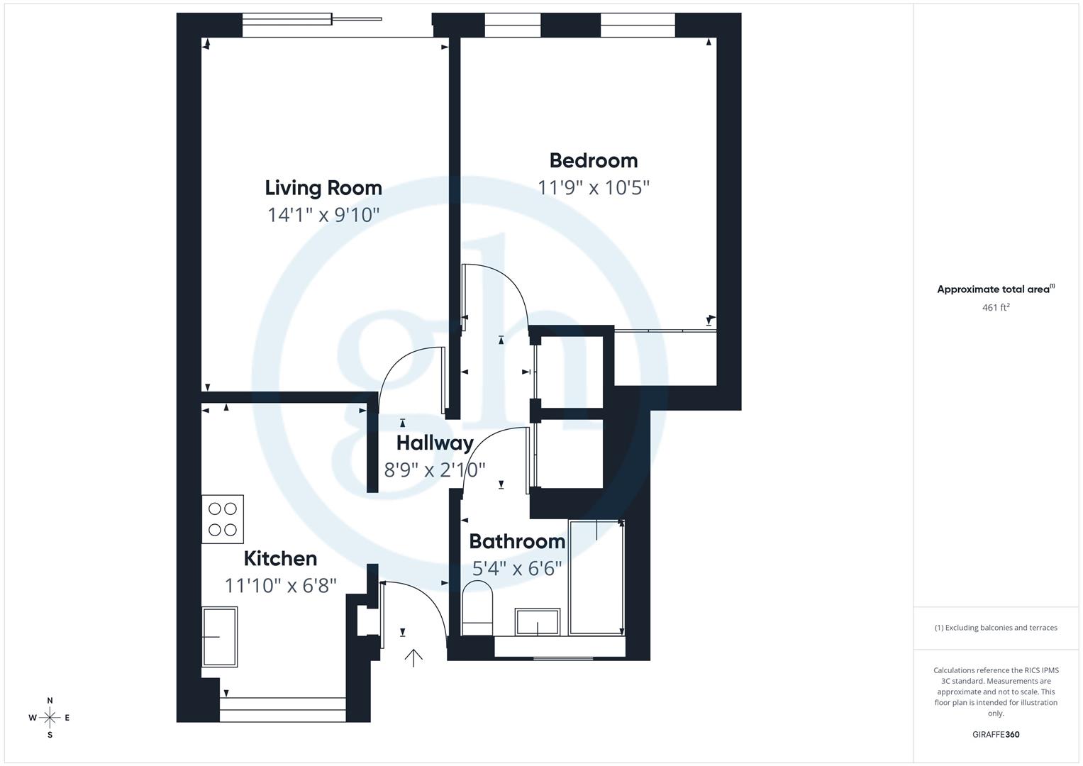31, Lakeside Close, Ruislip floorplan