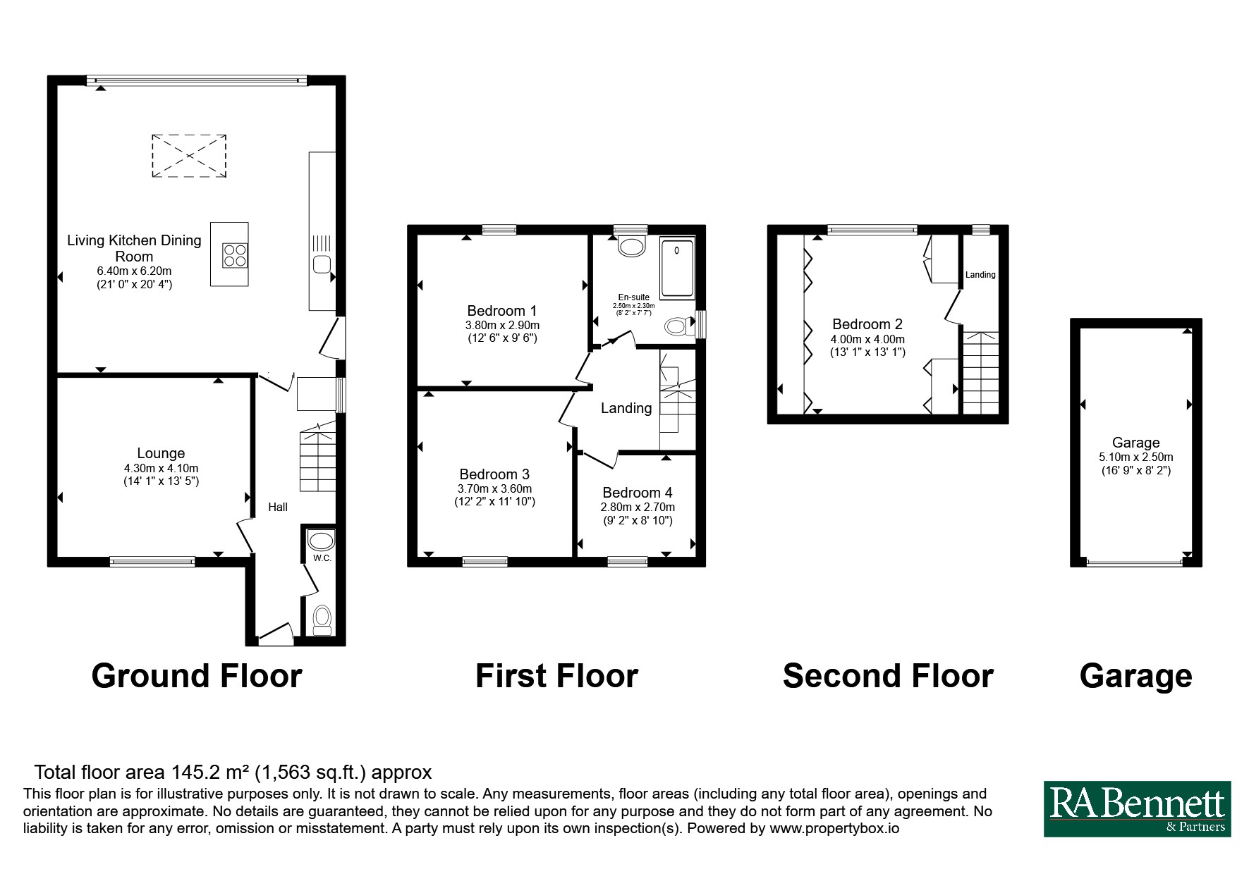 52, Foxes Way, Warwickshire floorplan