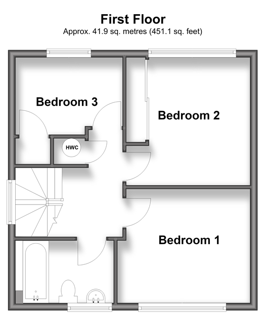 Fountain Road Strood, Rochester floorplan
