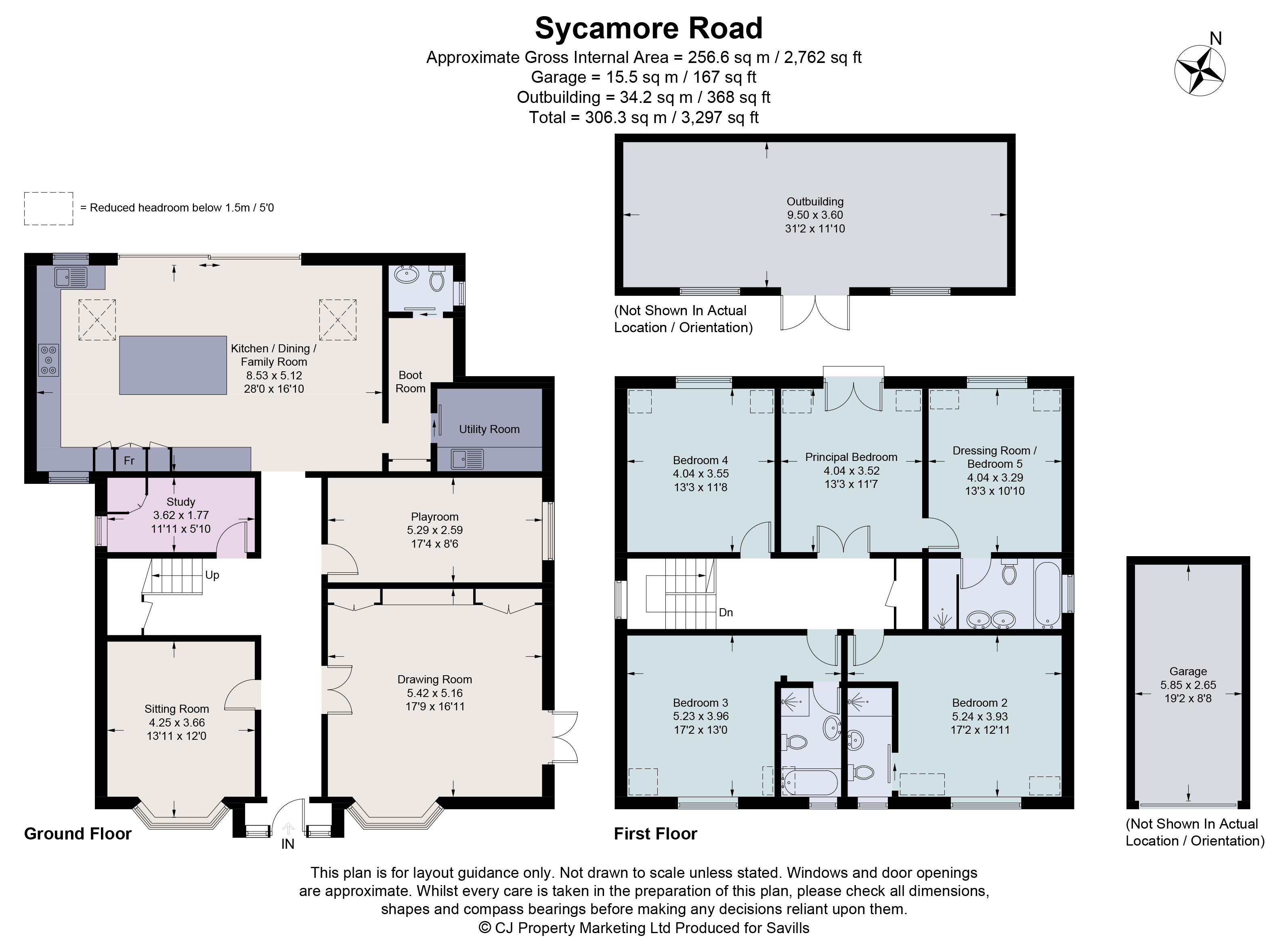 77, Sycamore Road, Buckinghamshire floorplan
