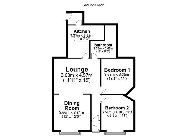 2 Bedrooms Bungalow for sale in Mather Avenue, Accrington BB5