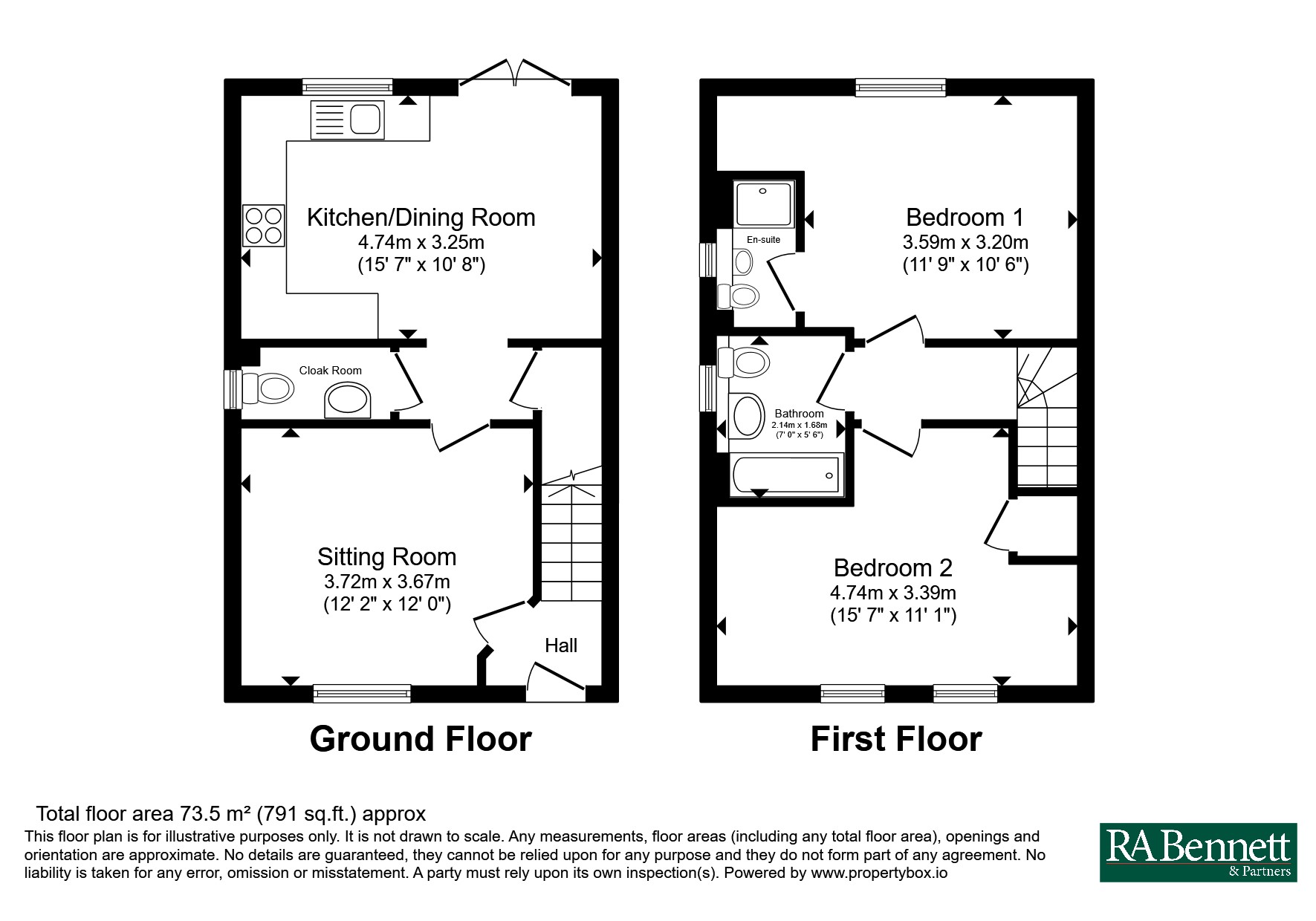 18, Gowling Close, Leamington Spa floorplan