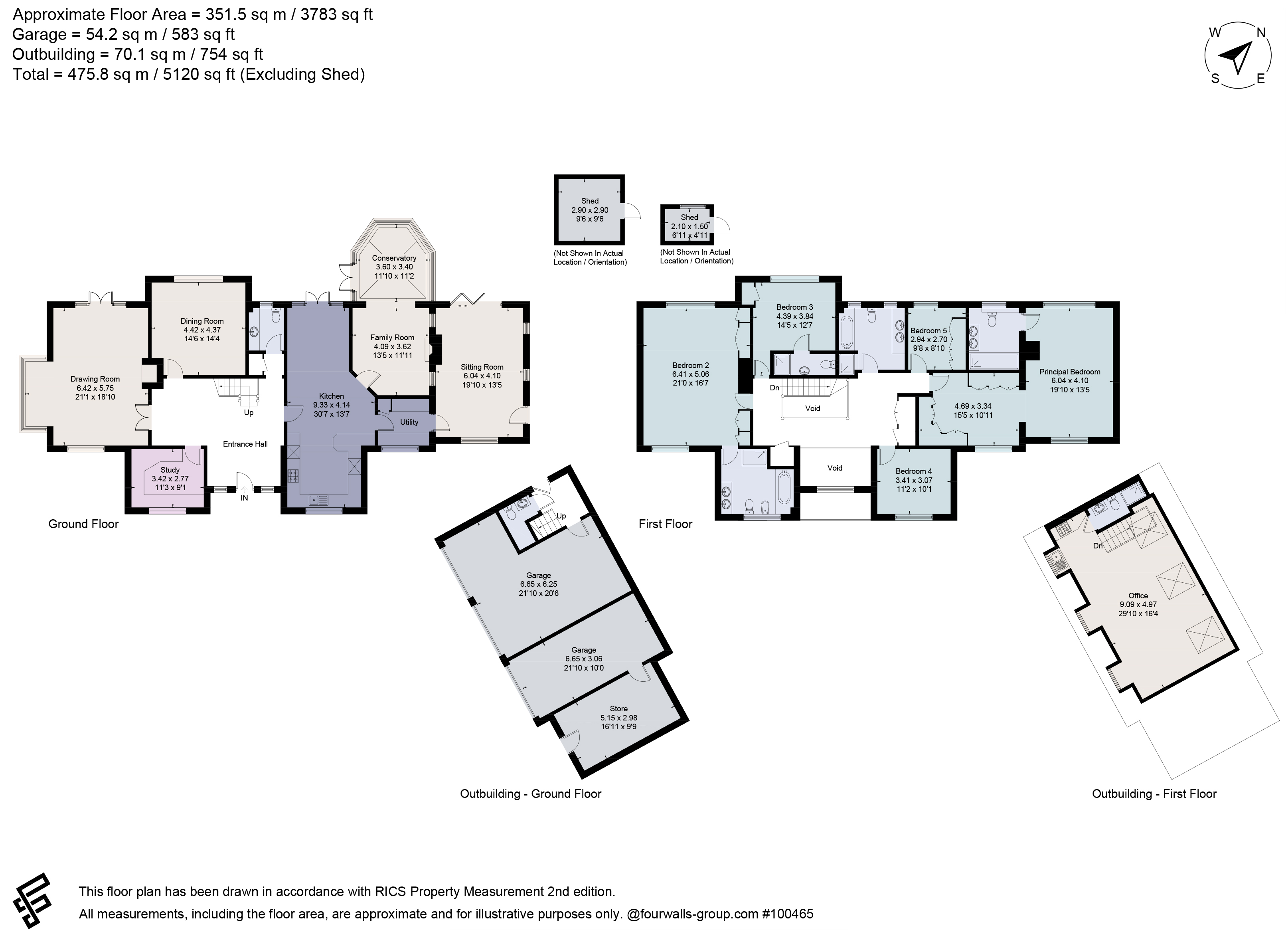 Priors Wood,, Priory Road, Berkshire floorplan