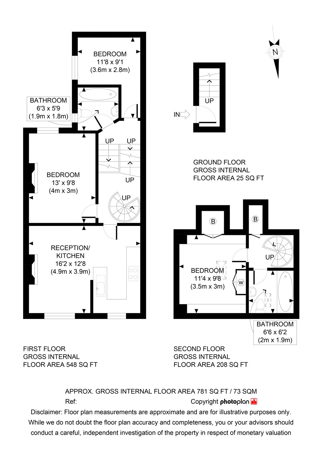 3 Bedrooms Terraced house to rent in Kilburn Lane, London W10