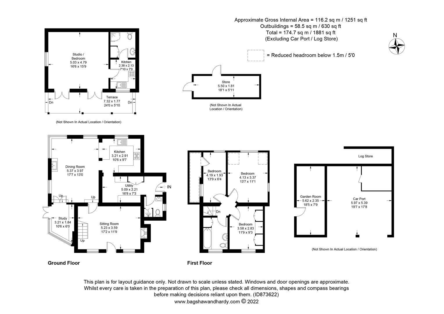 Gosling Cottage,, Goose Green, Guildford floorplan