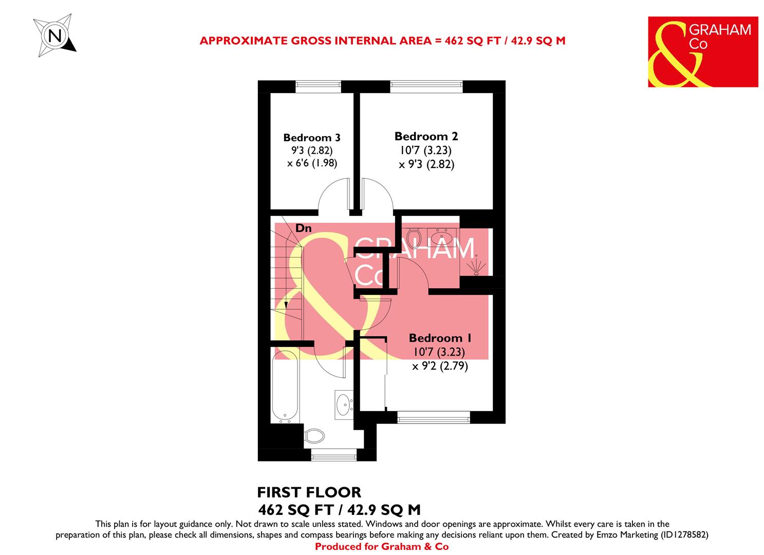2, Pritchard Place, Whitchurch floorplan
