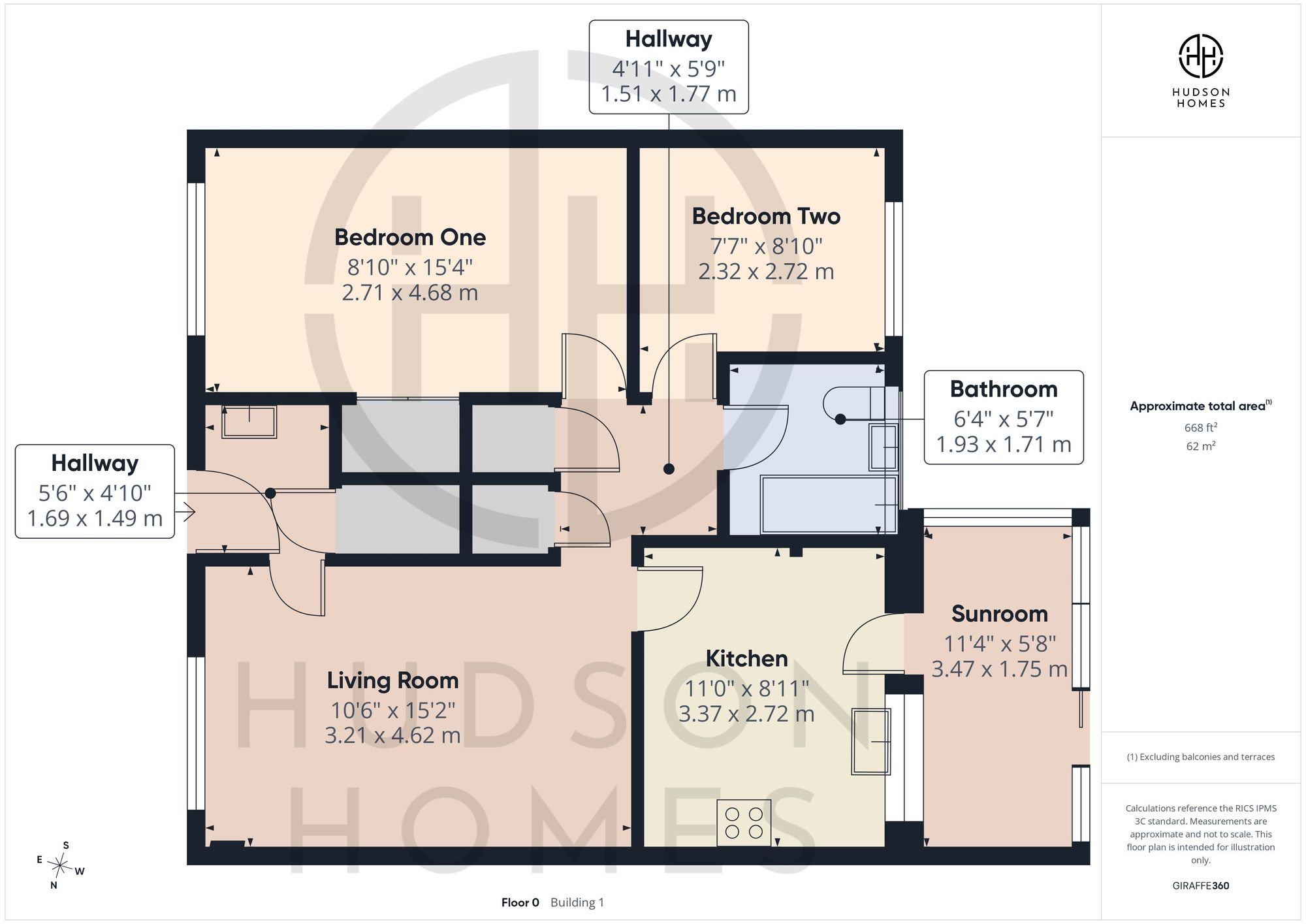 1 Wykes Road, Peterborough floorplan