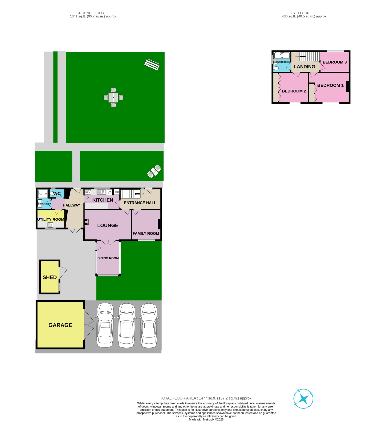 18, Pasture Lane, Grantham floorplan