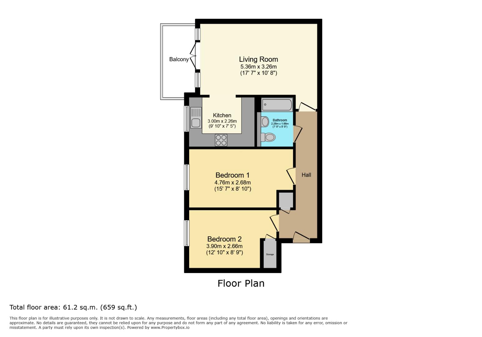 20 Heritage Court, Rotherham Road, Sheffield floorplan