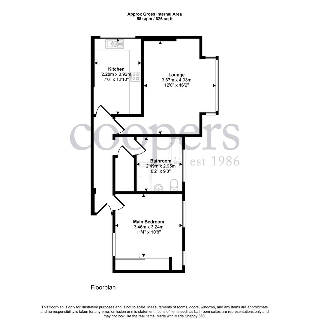King Edwards Road, Ruislip floorplan