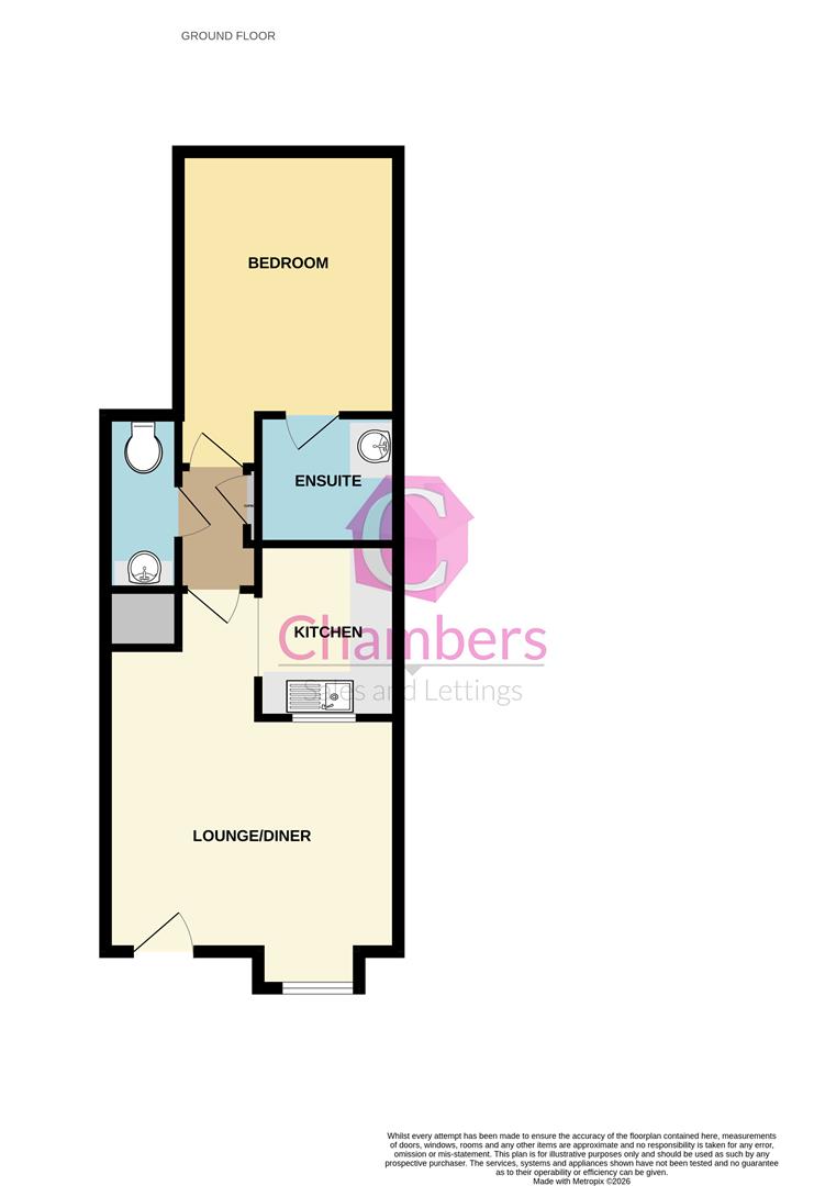 55, Chadwick Way, Southampton floorplan