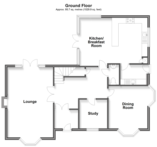 Bill Deedes Way Aldington, Ashford floorplan
