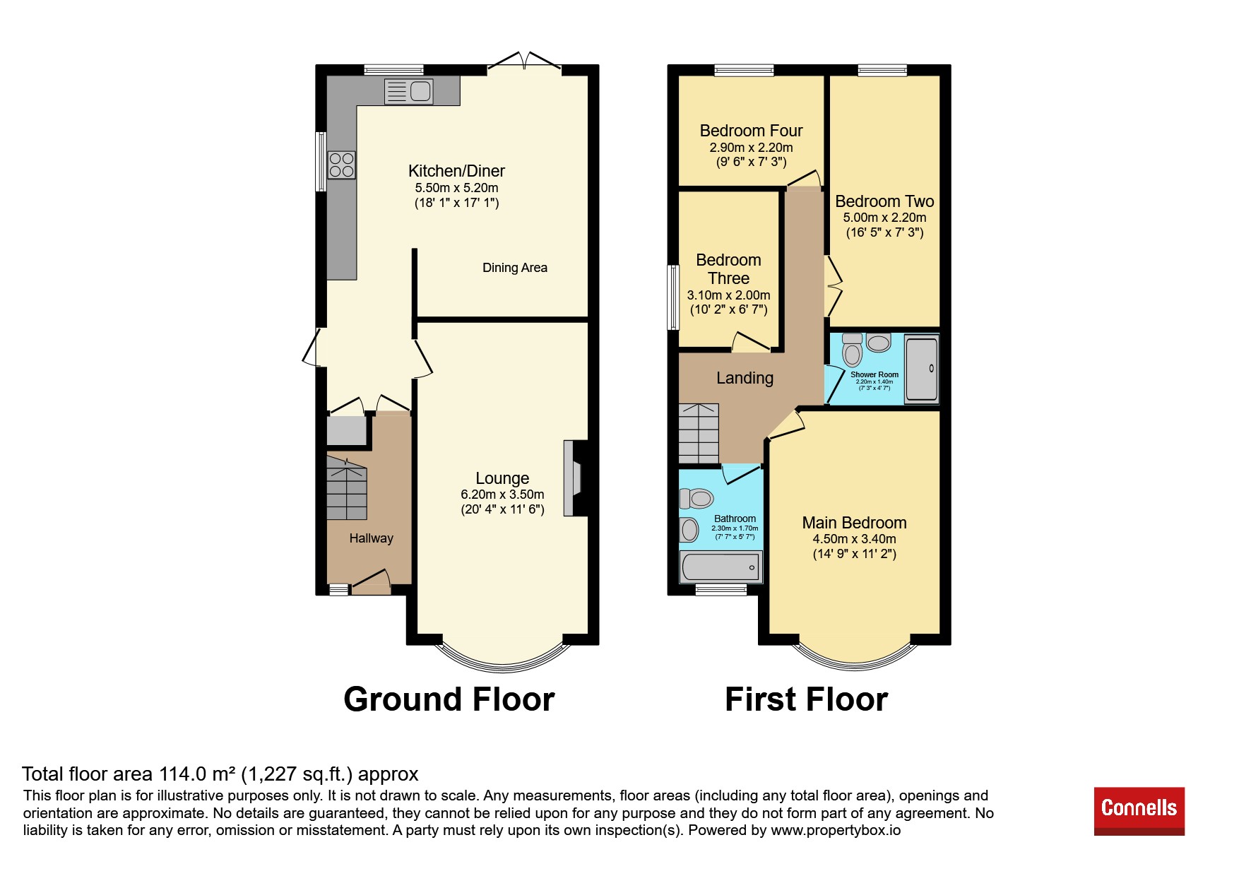 15, Lynton Grove, Bedford floorplan