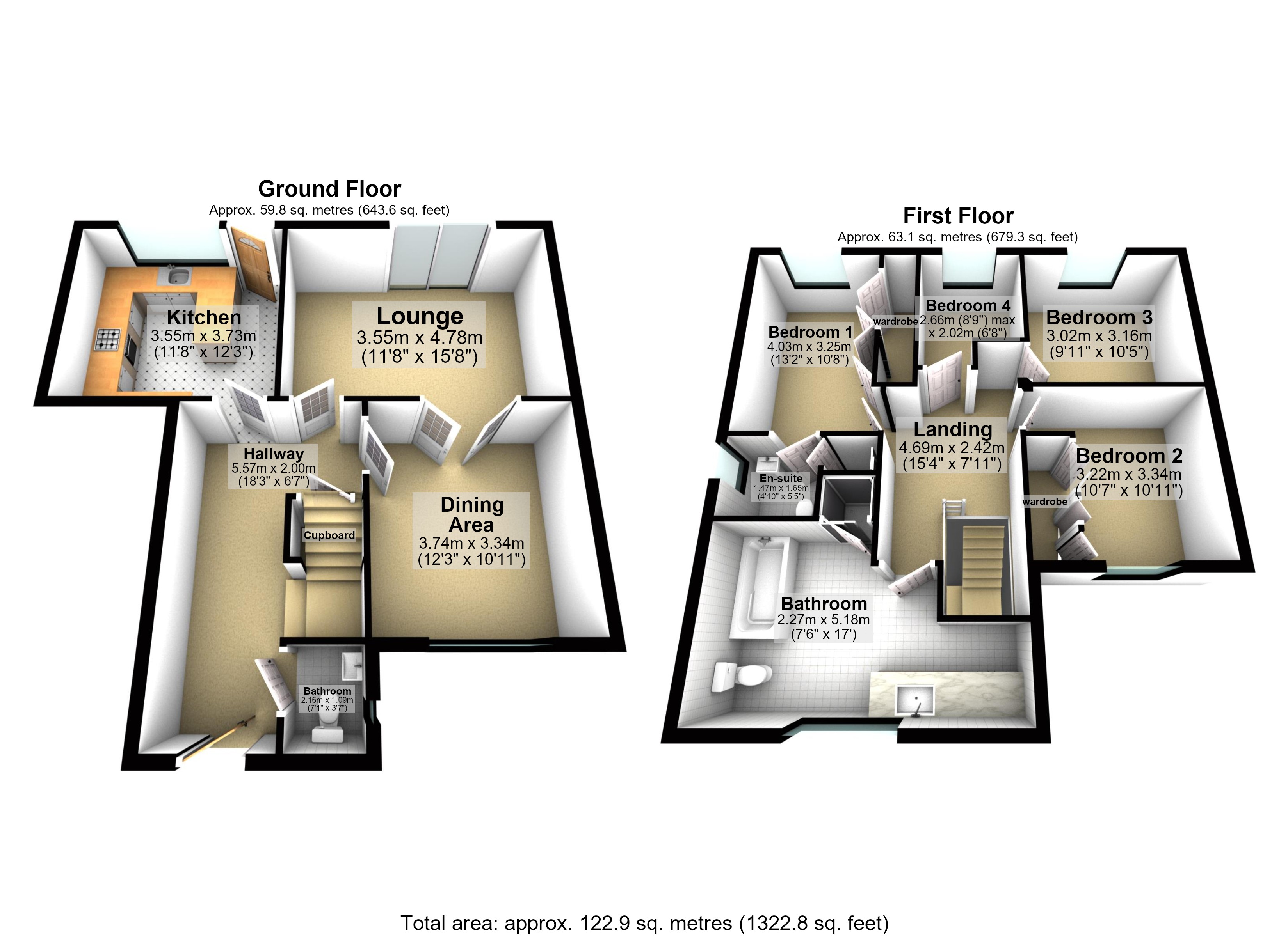 St James Court, Sandiacre floorplan